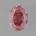 0.50 ct Fancy Intense Pink  Oval Rare Natural Diamond