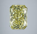 6.01 ct Fancy Intense Yellow Radiant Rare Natural Diamond