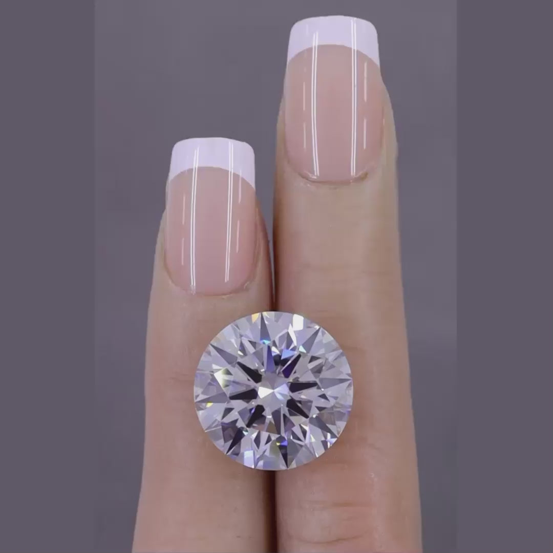 20.00 ct D VVS1 Round GIA Graded Colorless Rare Natural Diamond