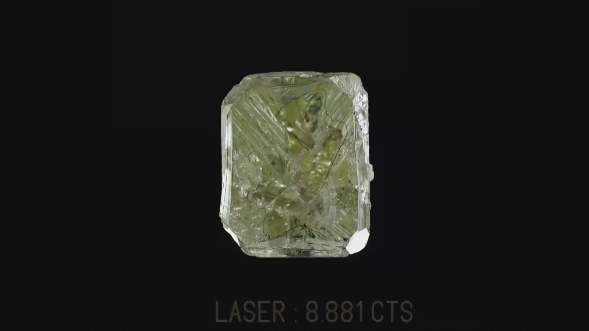 6.01 ct Fancy Intense Yellow Radiant Rare Natural Diamond