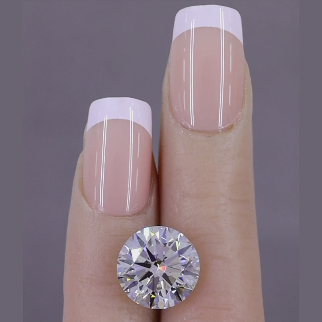 7.00 ct E VVS1 Round GIA Graded Colorless Rare Natural Diamond