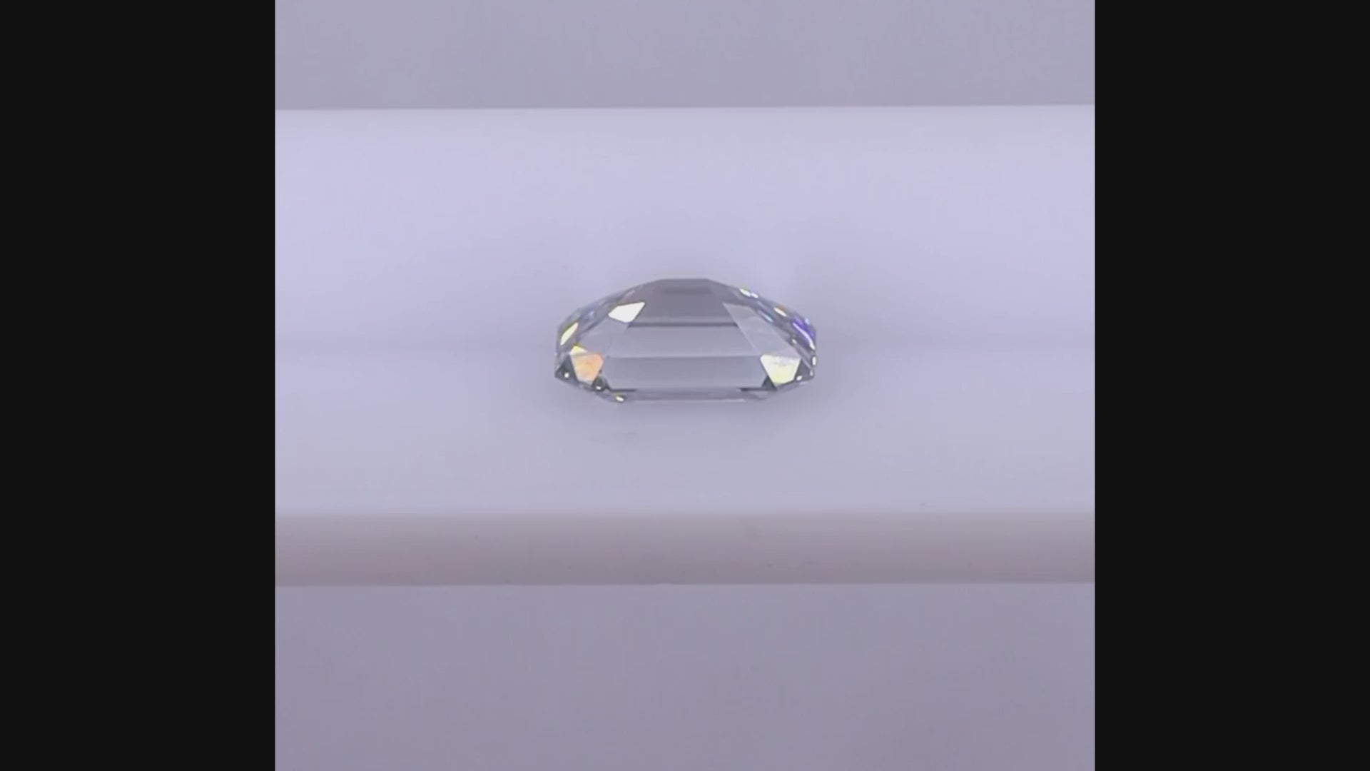 3.45 ct Fancy Gray Blue Emerald Rare Natural Diamond