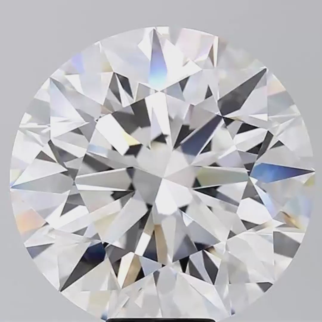15.00 ct D VVS1 Round GIA Graded Colorless Rare Natural Diamond