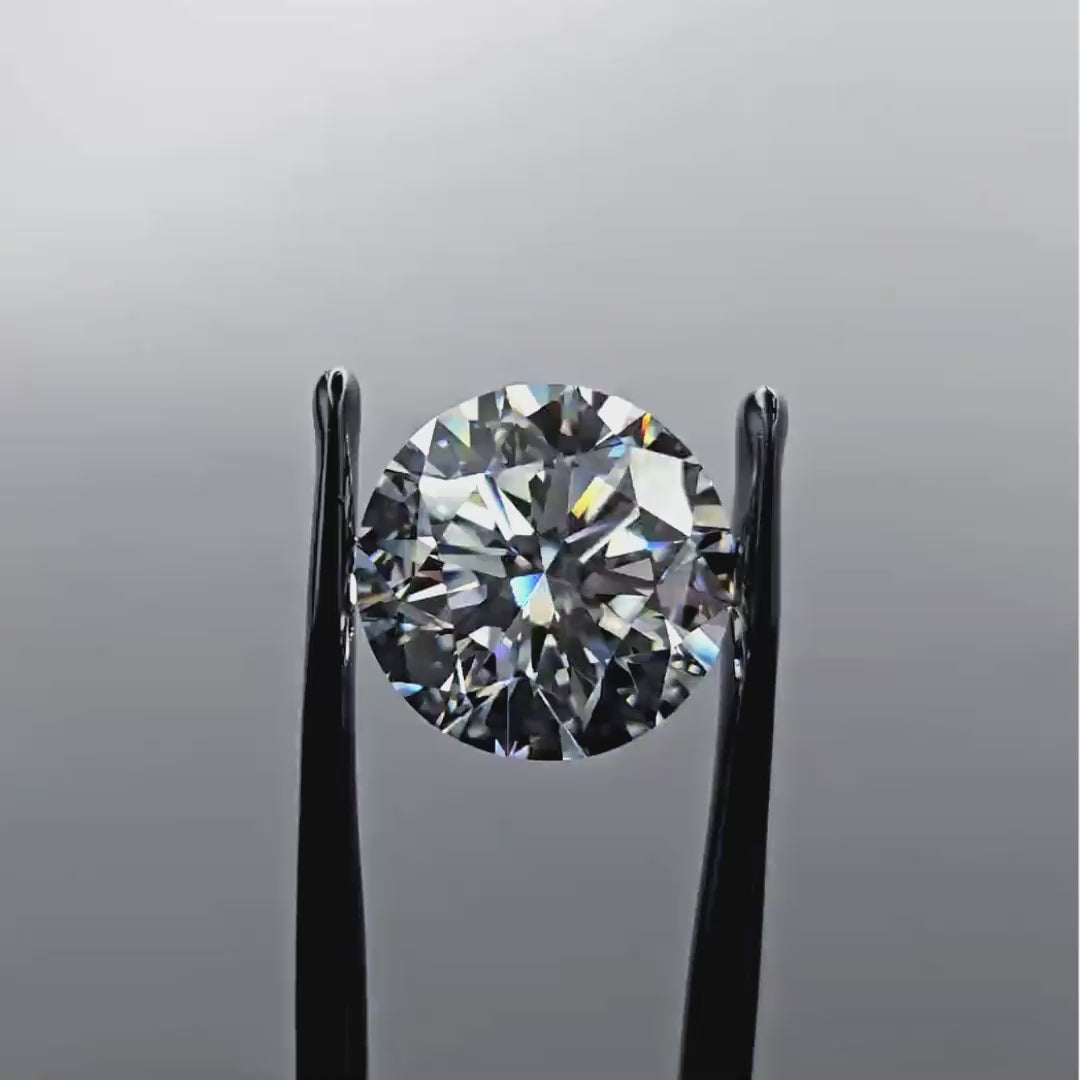 15.00 ct D VVS1 Round GIA Graded Colorless Rare Natural Diamond